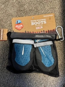 Arcadia Trail Warm Weather Dog Boots XX-Large Grey/Blue Benefits Charity - Picture 1 of 1