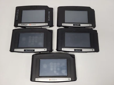Lot of 5 Kronos InTouch 9000 Work Time Clock Parts (Only 1 Powers On, No Backs) - Image 1 of 4