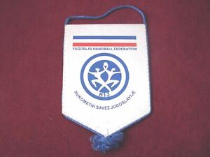 SRJ YUGOSLAVIA - HANDBALL ASSOCIATION OF YUGOSLAVIA VINTAGE PENNANT , FLAG 