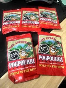 POG POGPOURRI SERIES II 5 pcs Booster Pack - 4 Milk Caps WPF 1994 Sealed - BIETEN - Bild 1 von 6