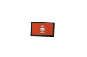 Patch Aufnäher Aufnäher Stickerei Thermoaufnäher bedruckt Flagge Badge Laos old - Bild 1 von 1