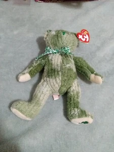 TY BABY BEANIE Babys MCWOOLY THE IRISH ST PARTRICK im Ruhestand mit Etikett - Bild 1 von 5