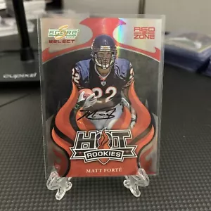 MATT FORTE 2008 Score Select #HR-21 Hot Rookies RC Artist's Proof Auto /25 CHI - Picture 1 of 3