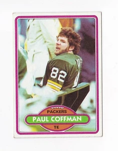 1980 Topps #513 Paul Coffman RC Green Bay Packers Kansas State KSU - Bild 1 von 2