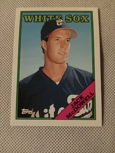 1988 JACK MCDOWELL TOPPS TRADED ROOKIE CARD RC #68T WHITE SOX NY YANKEES - Picture 1 of 2