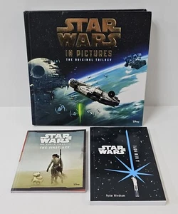 Star Wars in Pictures The Original Trilogy x3 Book Lot The First Act A New Hope - Picture 1 of 24