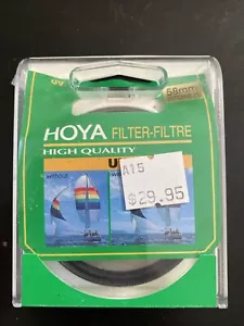 Filtro de protección contra neblina UV HOYA 58 mm tono: 0,75 alta calidad UVB UVC para cámara - Imagen 1 de 5