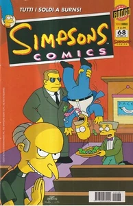 Simpsons Comics 68 - ottobre 2004 mensile - Tutti I Soldi A Burns! - Picture 1 of 1
