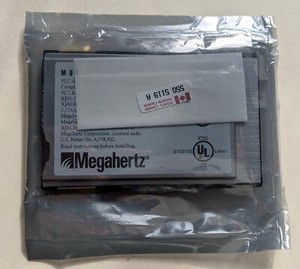 Megahertz PCMCIA 14400bps PCMCIA DATA FAX MODEM CARD XJ1144 PC Laptop BRAND NEW