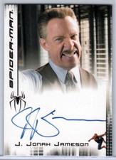 SPIDER-MAN 3 - J.K. SIMMONS as J. JONAH JAMESON AUTOGRAPH CARD 2007 RITTENHOUSE