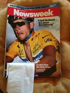 Newsweek Magazine Sept 3, 2012 Lance Armstrong "I Still Believe In ..." - Picture 1 of 2