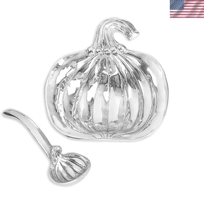 REGALOS Vacaciones Hecho a Mano Calabaza Cuenco con Cuchara - PEQUEÑO Foto 1 de 3