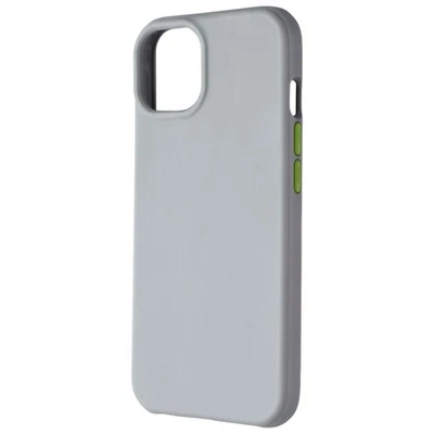 Tech21 EcoSlim Series Soft Case for Apple iPhone 13 - Gray/Lime - Image 1 of 3