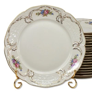 Rosenthal Sanssouci 3029 Diplomat Ivory Gold Dinner Plate 10" Vintage 1960's - Picture 1 of 5