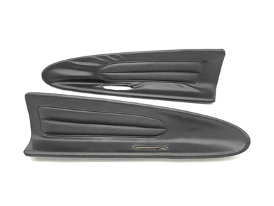 Guarnición de revestimiento de panel de puerta de cuero negro 92-96 Prelude VTEC OEM JDM H22A BB1 Foto 1 de 4