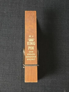 Mid-Century King Pin Petroleum Pump Co Oversized Paperclip - Picture 1 of 7