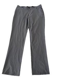 Travis Mathew Golf Pants Mens 34x32 Gray Stretch Casual Performance Tech - Picture 1 of 5