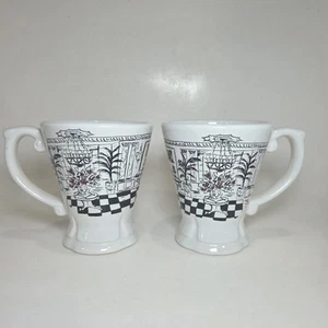 Pfaltzgraff GRAND HOTEL REZEPTION Fuß Standfuß Becher Tasse Kaffee Tee 2er Set - Bild 1 von 4