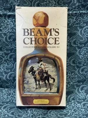 Jim Beam Collectors Edition Volume XV The Indian Trapper Frederick Remington - Image 1 of 4