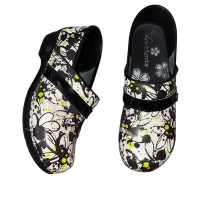 Zuecos Koi by Sanita enfermería cómodos florales talla 41 10,5-11 Foto 1 de 4