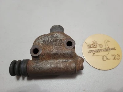 58-79 Harley Davidson Shovelhead Panhead Wagner Lockheed Master Cylinder FE24119 - Image 1 of 4
