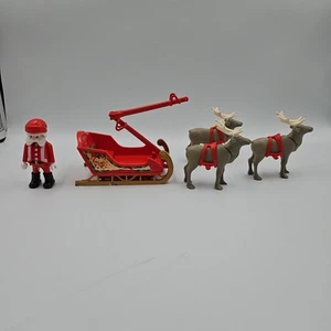 Playmobil Trineo Mágico de Papá Noel 3306 con 3 renos y Papá Noel LEER - Imagen 1 de 20