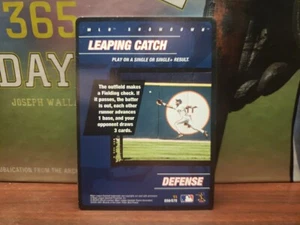 2001 MLB Showdown Strategy Card Leaping Catch #S59 Barry Bonds Giants - Picture 1 of 2