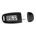 3X(Simple Step Counter,Walking 3D Pedometer with Rechargeable Battery,2222
