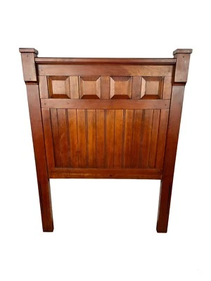 Cabecero vintage Lexington Mission cama doble nogal 233-111 Foto 1 de 4