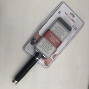 New KitchenAid Matte Black Medium Flat Grater - Picture 1 of 3