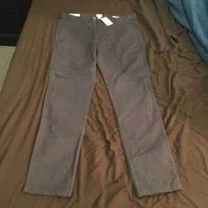 H&M L.O.G.G Skinny Fit Stretch Grey Pants Size 36 NWT - Picture 1 of 4