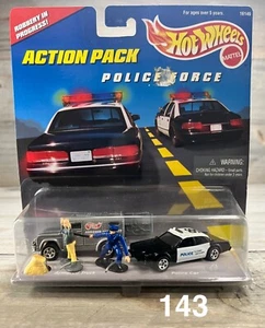 1996 Hot Wheels Action Pack Police Force Robbery In Progress xploraf 143 - Picture 1 of 2