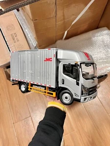1:18 Scale 2024 Ford Jmc Light Truck Silver Diecast Model Car - Picture 1 of 23