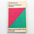 Charles Darwin - Essay Zur Entstehung Der Arten- Kindler 1971