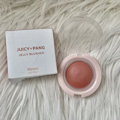 A'PIEU JUICY-PANG JELLY BLUSHER #BE02 Fig - Velvety finish - Easy blending NIB - Image 1 of 4