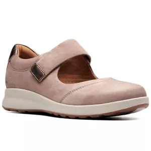 Clarks Un Adorn Strap Women's Casual Sneakers – Cris-Beige, Size 7.5 - Picture 1 of 12
