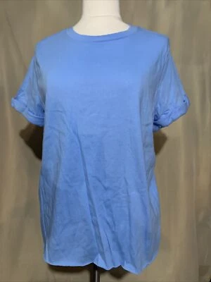 Wild Fable Womens Aegean Sea Blue Color T-Shirt Size Women Medium - Image 1 of 4