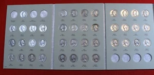 1932-1947 Washington Quarters H.E. Harris Folder Album 41 Coins missing 2 WQ72 - Picture 1 of 10