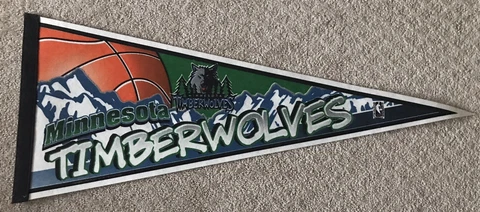 Minnesota Timberwolves Pennant X2 - FREE SHIPPING!! Cover