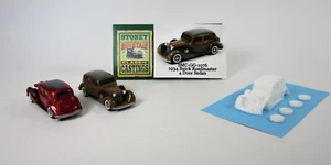 New SMC-GG-1076 1934 Buick Roadmaster Sedan 4 Door HO-1/87 Scale White Resin Kit - Picture 1 of 5