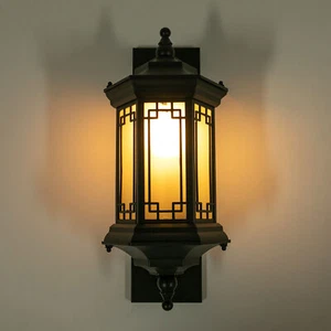 Retro Outdoor Wall Light, Wall Mount Lighting Fixture, Wall Light, Wall Lamp - Picture 1 of 17