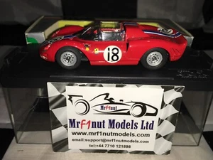 1:43 Box Models 8449 FERRARI P/2 #18 LE MANS RED 1965 - Picture 1 of 11