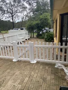 Doggy Daycare fencing Pet salon Dog cafe PVC Fences Gate Barrier Pet Fence - Picture 1 of 36