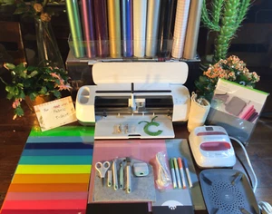 NEW Cricut Maker BUSINESS Full Bundle Cutting Machine+Easy Press +Tool. - Picture 1 of 15