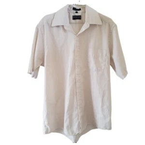 Single Needle Tailoring Montgomery Collection Men's Short Sleeve Button Shirt - Picture 1 of 3
