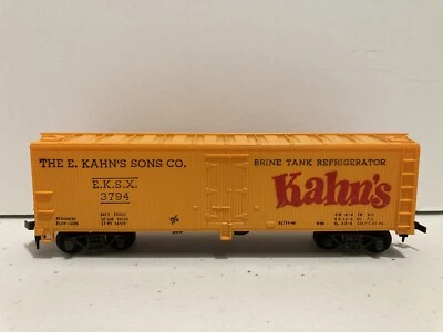 HO MANTUA E KAHN'S SONS CO EKSX #3794 BOXCAR VINTAGE REEFER CAR - Image 1 of 3