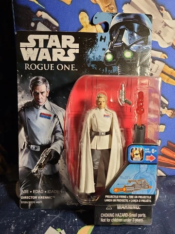 STAR WARS Rogue One DIRECTOR KRENNIC 3.75" Action Figure New Sealed Carded Cover