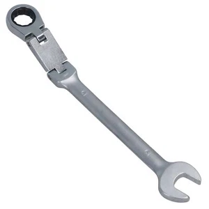 19mm Metric Double Jointed Flexi Ratchet Combination Spanner Wrench 72 Teeth - Picture 1 of 6