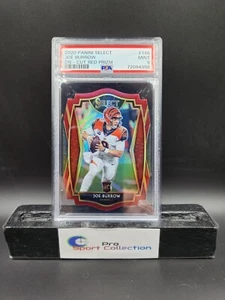 Joe Burrow 2020 Panini Select Die-Cut Red Prizm Premier Rookie #146 PSA 9 MINT - Picture 1 of 1