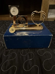 24 Karat vergoldetes Vintage Visitenkartenetui - Bild 1 von 5